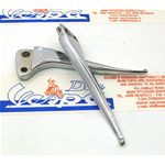 Pair of Brake and Clutch LEVERS Original Type for VESPA 50 90 125 150 160 180 NLR GS VBB VNB Old Model ro 070578