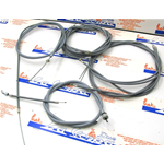 Juego de cables de transmisión gris 8 piezas para VESPA 50 90 cc. REVIVAL ESPECIAL DE ELESTART DE NLR