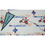 Varilla regulable + bandera verde para guardabarros delantero o tapas laterales para LAMBRETTA