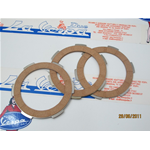 Serie 3 dischi frizione NEWFREN in carta per VESPA e APE 50 90 125 HP 4 FL 2 3 RST MIX