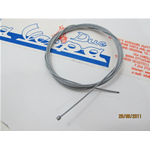 Cavo gas treccia morbida con cilindretto per VESPA LAMBRETTA tutte