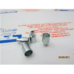 10 bedruckte Aluminiumhüllen mm. 8x13 intern für VESPA