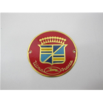 Scudetto emblema logo Vintage in  alluminio " ULMA FRANCE " da applicare su VESPA e accessori 