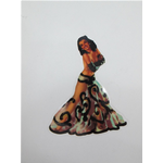 Pegatina PIN-UP con faldón transparente diseño F. MOSCA para VESPA LAMBRETTA MOTO GUZZI MOTOM LODOLA etc.. . .