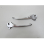 Par de manetas de freno y embrague cromadas, tipo original para VESPA 50 SPECIAL 125 ELESTART primera serie ro 147319
