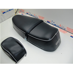 Sillín azul oscuro completo con bastidor y funda para VESPA 50 90 SS SUPER SPRINT