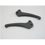 Paar Brems- und Kupplungshebel aus grauem Kunststoff für VESPA PK 50 125 SN XL XLS RUSH PLURIMATIC SPEEDMATIC ro 248318 248319