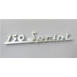 Länge der hinteren Schildbeschriftung mm. 135 für VESPA 150 S SPRINT VLB1T von 1965 bis 1966 ro 151905