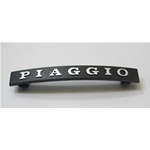 Placa de enclavamiento PIAGGIO con inscripción para careta nasal para VESPA PK PX 50 125 150 T5 ARCOBALENO ro 232895 198123