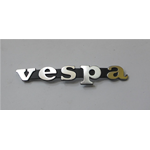 Scritta targhetta anteriore interassi pioli mm. 80 VESPA 50 125 150 200 SPECIAL PX TS GT RALLY  SUPER PRIMAVERA ET3 SPRINT VELOCE in alluminio r.o. 152541