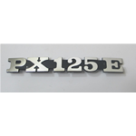 Placa lateral de aluminio para rotulación de carrocería y capó de VESPA PX 125 E PX125E ARCOBALENO ro 194717