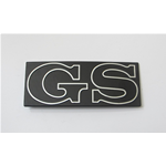 Rotulación de placa lateral del capó para VESPA GS (mercado alemán) ro 226542