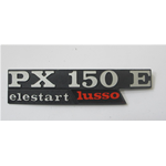Rotulación de placa lateral para VESPA PX 150 E PX150E ELESTART LUSSO