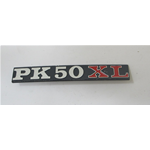 Schriftzug Seitentürabdeckung für VESPA PK 50 XL in Aluminium ro 227488 2274688