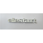 Rotulación de placa lateral para VESPA PK PX PE 50 125 150 ELESTART en aluminio ro 196459