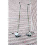 Paar Motorhaubenhakenhebel für VESPA PX 80 125 150 200 PE LUSSO T5 rechte und linke Verriegelungsspurstange ro 178311 227229 244093 178317 Ankerplatten