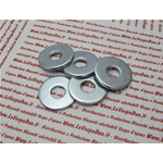 Rondella M10 grembialina piana tipo larga diamentro inetrno mm. 10x30 esterno per fissaggio bullone motore VESPA 50 90 125 ET3 PRIMAVERA  1 pezzo