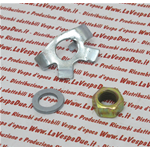 Kit piastrina ferma bullone perno ingranaggio multiplo per VESPA 50 90 125 150 160 180 200 r.o. 016305