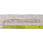 Placa de escritura de aluminio pulido para lateral de LAMBRETTA LI TV SPECIAL SX