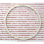 Guarnizione vetro faro diametro mm 130 per VESPA e LAMBRETTA