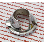 Flangia puleggia comando cambio al manubrio in alluminio cromato per VESPA 125 150 VM1T VM2T VN1T VN2T VL1T VL2T VL3T GS VS1T