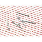 Ribattino 3 x 39 mm spina fissaggio sportello bauletto anteriore per VESPA PX 125 150 200 PX E ARCOBALENO ELESTART   r.o. 097523