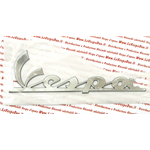 Adesivo targhetta frontale in alluminio adesiva per VESPA 50 125 LX S 4T 3V IE VESPA 300 GTV 4T 4V IE