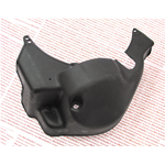 Protección panel motor bajo tapa volante en plástico original Piaggio para VESPA PX 125 T5 ro 227173