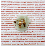 Portalampada standard a 2 luci collo mm. 45  lampadina BA20D per VESPA LAMBRETTA APE 