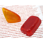 Corpo luminoso rosso e arancione fanalino posteriore tipo piccolo per VESPA 150 VBA1T GS 150 VS4T