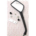 ESPEJO RETROVISOR UNIVERSAL NEGRO IZQUIERDO PARA VESPA AÑOS 60 70 80 90 PX SPRINT VESPA 50