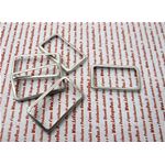 Aluminiumrahmen für Reflektor Catadriot zur Anbringung am Rücklicht für VESPA 125 150 160 180 200 VNB VBB GL GS SS SUPER