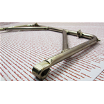 Nickel-plated central stand for VESPA 125 from 1949 V11T to V13T folded model without shoes