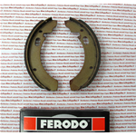 Coppia ganasce freno posteriore per PIAGGIO APE 150 C4 APE 175 PENTARO' r.o. 091156