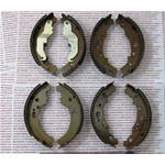 Serie ganasce FERODO freno anteriore e posteriore completa per APE POKER 420 BENZINA DIESEL VTL 500 QUARGO dal 1993