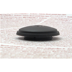 Schwarze Trommelkappe aus Kunststoff vorne und hinten für VESPA 50 90 125 PK XL RUSH N HP FL2 ro 266306