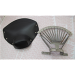 Asiento trasero negro completo para VESPA V1T V15T V30T V33T VM VN VL VB VBB VNB adaptable a todos los modelos