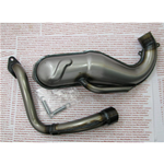 PROMA Vintage SPORT Auspuff für VESPA 50 90 SPECIAL NLR