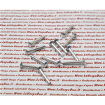 10 Aluminiumnieten Durchmesser mm. 3,50 X 25 zur Befestigung der Endkappen der Fußrastenleisten VESPA 50 125 150 160 180 200