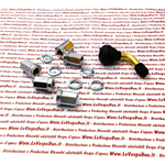 Kit llanta tubeless 5 tuercas largas 16 mm + 5 arandelas grower + 1 válvula 90° para VESPA