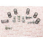 Kit complet de ressorts et de supports pour panneaux latéraux pour PIAGGIO 50 CIAO PX ro 191491 188086 122957