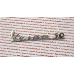 Lettrage avant en aluminium poli pour VESPA 50 LR ancien stock