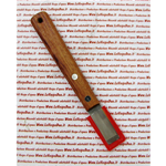 Attrezzo raschiatore in acciaio inox per pulizia carter motore e applicazioni verie largo mm 10 per VESPA 