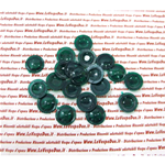 Lente di ricambio in plastica verde per luce spia manubrio VESPA 125 150 200 TS RALLY SPRINT VELOCE