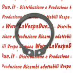 Anello seeger elastico di sicurezza mm 25 ferma ingranaggio avviamento  r.o. 006425 per VESPA 50 125 dal 1967 N L R PRIMAVERA ET3 PK XL FL RUSH FL2 HP  - APE