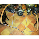 Telaio struttura in ferro per il supporto della cappottina copertura del calessino completo di tutti gli accessori per APE 125 A A1T al modello A15T del 1947 al 1952 - APE 150 B AB1T AB2T AB3T AB4T AC1T AC2T dal 1953 al 1956  prodotto artigianale