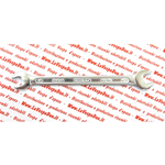 Chiave da mm 8 e 9 a forchetta doppia in cromo vanadio con bocca inclinate di 15°  per VESPA 50 90 125 150 160 180 200 tutte