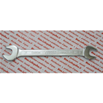 Chiave da mm 13 e 14 a forchetta doppia in cromo vanadio con bocca inclinata di 15°  per VESPA 50 90 125 150 160 180 200 tutte