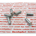 Prigioniero bullone fissaggio chiusura cerchi  fliletto M8 lungo mm 24 per VESPA 50 90 125 150 160 180 200 vite a saldare