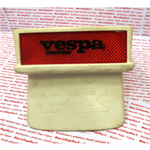 Weißer hinterer Kotflügel mit Reflektor für VESPA PX PE ARCOBALENO Serie, neuer Lagerbestand